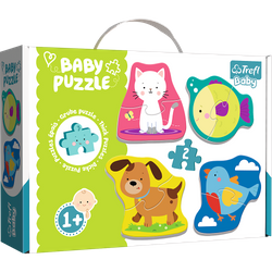 Trefl Baby Klasické tlusté puzzle Zvířata 36074