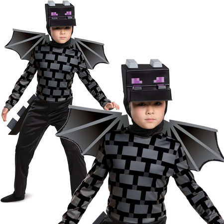 Minecraft Halloween kostým, Ender Dragon Borderlands karnevalový kostým 109-126 cm (4-6 let)