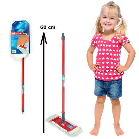 Dětský plochý mop s hračkami Vileda Klein 6723