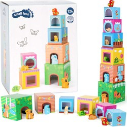 Small Foot 10044 Pyramidové puzzle se zvířaty