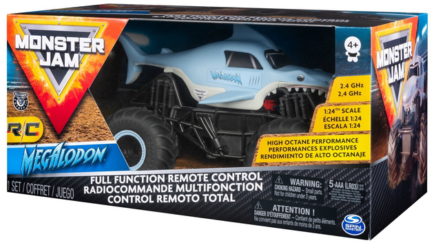 Monster Jam Pojazd Auto Megalodon RC zdalnie sterowany