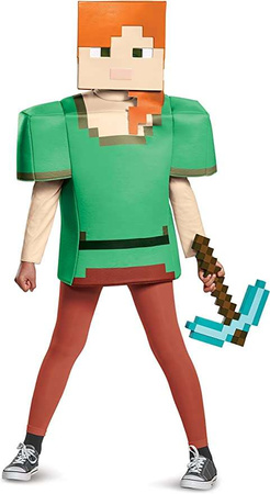 Kostým Minecraft, karnevalový kostým diamantový krumpáč 41 cm