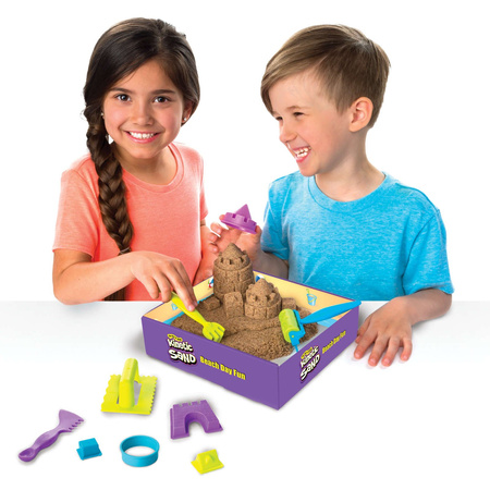 Kinetic Sand piasek kinetyczny Dzień na plaży zestaw
