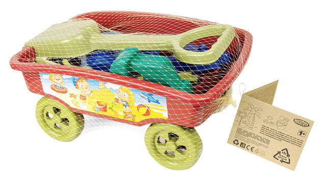 ECO vozík s letní sadou na vodu a písek