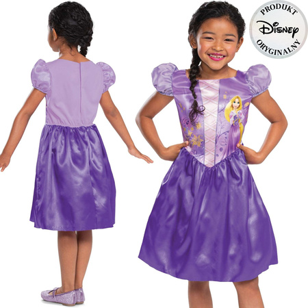 Disney kostým, karnevalový kostým Tangled - Locika 109-123 cm (5-6 let)