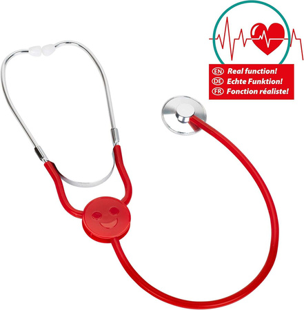 Kovový stetoskop Klein pro děti s reálnými funkcemi