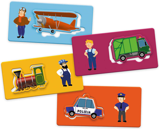 Trefl ABC skládačka pro batolata Vozidla