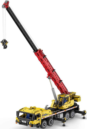 Stavebnice Cada Velký náklaďák s pohyblivým LůďaNákladní auto s jeřábem 1831 dílků