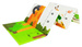 Humbi Oboustranná skládací výuková podložka z pěnového XPE 120x180x1cm Žirafy, Miarka, Medvídci, Lišky, Sárinky