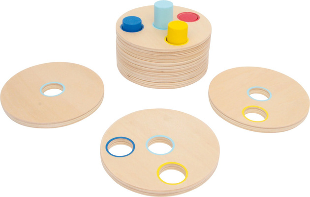 Dřevěné puzzle pro výuku logického myšlení dětí SmallFoot