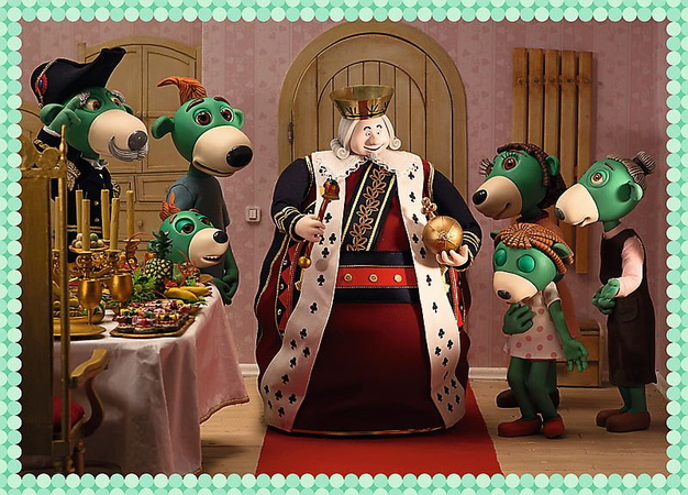 Trefl Puzzle 4v1 Noví přátelé Rodina Treflíků 207 prvků