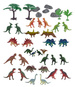 Divoká sada figurek dinosaurů v kontejneru 40 kusů