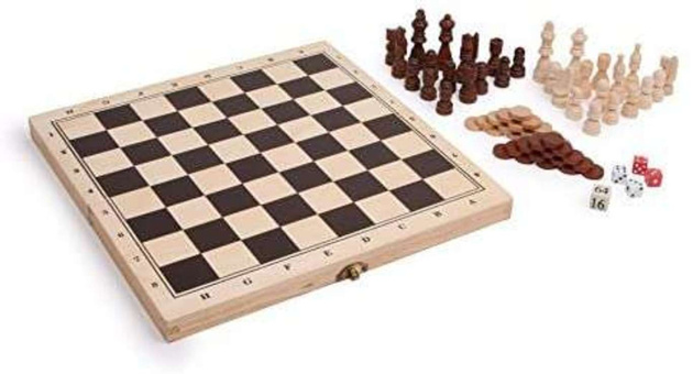 Sada klasických her 3 v 1 v krabici