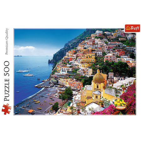 Puzzle 500 Positano Itálie Trefl
