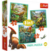 Trefl Puzzle 3v1 Neobyčejný svět dinosaurů 34837 106 prvků