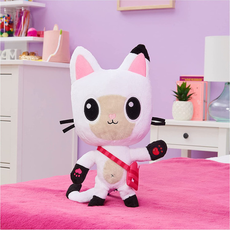 Koci Domek Gabi Kiciuś Panduś 33 cm Mówiąca Maskotka interaktywna Gabby's Dollhouse Pandy Paws Kotek Kot Dźwięk Melodie