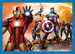 Trefl Puzzle 4v1 Marvel Brave Avengers