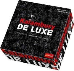 De Luxe Trefl slovní hříčky Ukaž, vylosuj, uhodni Hra na společnost