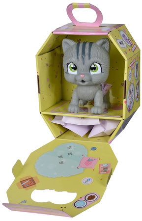 Pamper Petz figurka Interaktivní kočka z plenkového gangu 20 cm + příslušenství