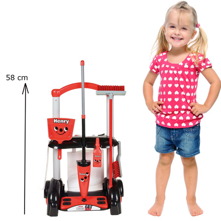 Dětský úklidový vozík mop smeták Casdon Henry Little Helper