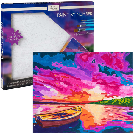 Craft Painting by Numbers Pohled na jezero