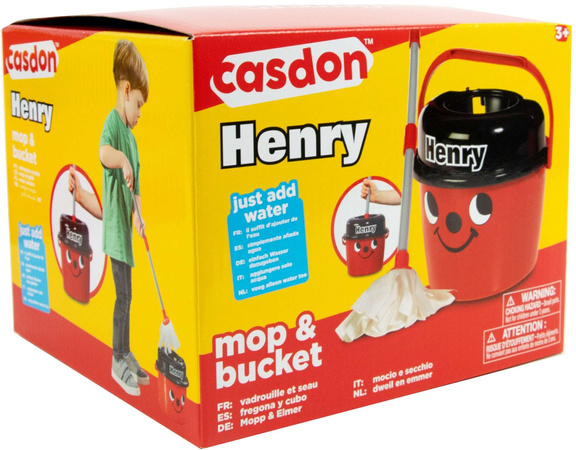 Casdon Henry Little Helper kbelík a mop na hračky