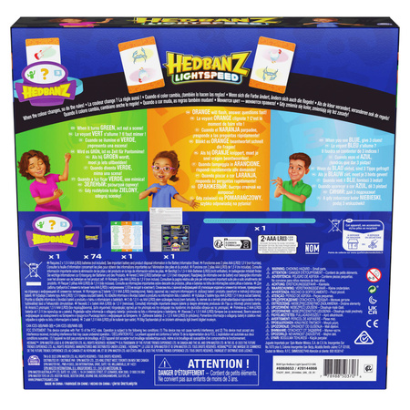 Rodinná párty hra Hedbanz "Kdo jsem?" Lightspeed Edition