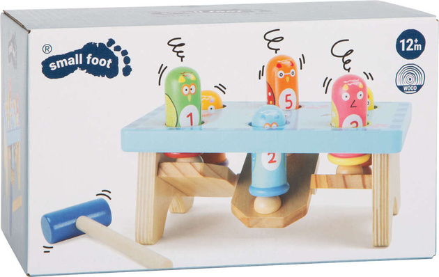 Dřevěný PUNCH PUNCHER Malá noha