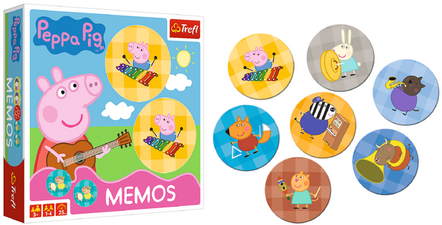 Hra Trefl Memory Memo Prasátko Peppa