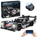 CaDA Building Blocks Dálkově ovládané velké sportovní auto 31 cm GT Sport Car 427 kusů RC Light LED