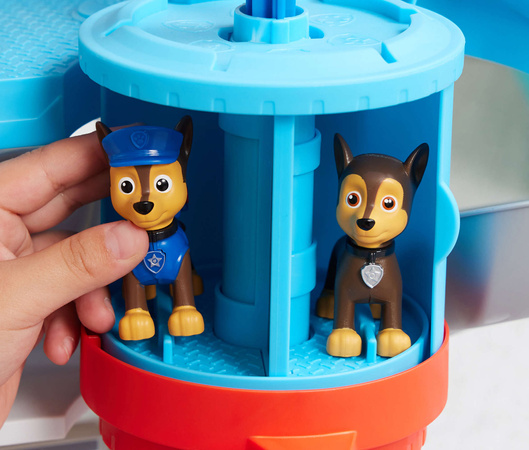 Paw Patrol Velký Věž s figurkami policejního vozidla + příslušenství