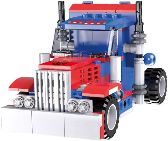 Optimus Robot 2v1 Pull-back bloky 251 kusů C52019W