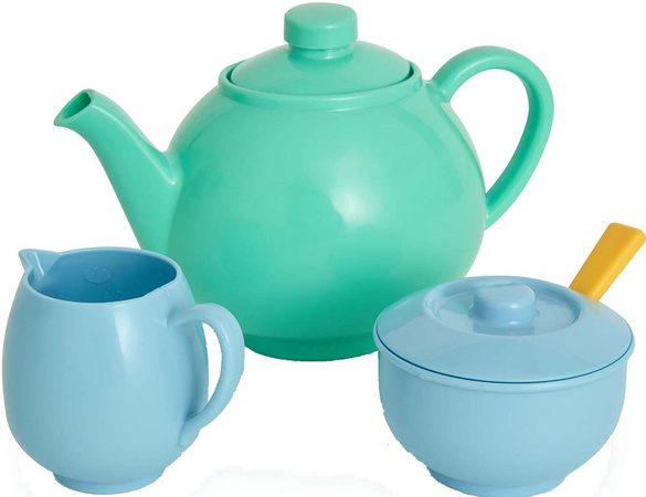 Čajová souprava šálek kávy koláče pro děti 36 položek