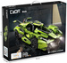 CaDA Construction Blocks Dálkově ovládané velké sportovní auto Green Blade Car 432 kusů RC Dual Mode