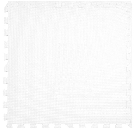Humbi Velká vzdělávací podložka z tlusté pěny 180 x 180 x 1 cm XXL 9 dílků 62 x 62 x 1 cm Barva bílá a šedá bílá a šedá