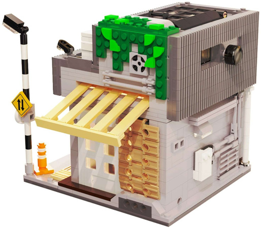 Cada C66007W Stavební kostky Summer Breeze Coffee Shop LED 1116 dílků