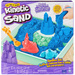Kinetic Sand plast Kinetic Sand modrá sada hradu z písku + formičky a příslušenství Spin Master