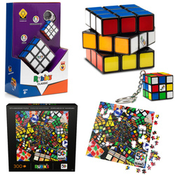 Originální Rubikova kostka Rubik's Classic (kostka + klíčenka)
