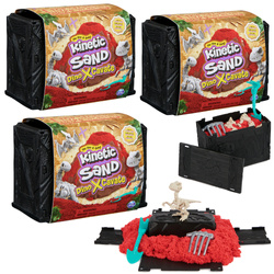 Kinetic Sand Excavation Dino XCavate Skeleton Dinosaur Search Kit Kinetic Sand + příslušenství