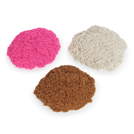 Zmrzlinový kinetický písek Kinetic Sand Voňavé zmrzlinové pochoutky Zmrzlinový obchod 3 vůně Spin Master