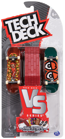 Tech Deck hmatník Krooked VS Series sada 2 skateboardů a schodů