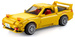 CaDA Stavebnice Auto 35 cm městské auto žluté Mazda RX-7 manga Initial D 1655 prvků