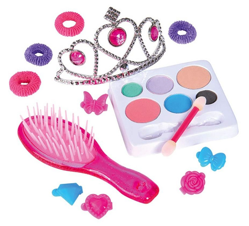 Hlava styling panenka set česání vlasů Make-up Malování Princezna kadeřník + příslušenství Simba