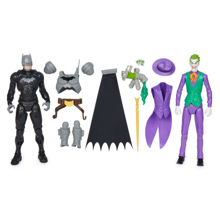 Velká sada figurek 2 v 1 DC Comics Batman vs. Joker 30 cm + příslušenství