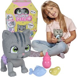 Pamper Petz figurka Interaktivní kočka z plenkového gangu 20 cm + příslušenství