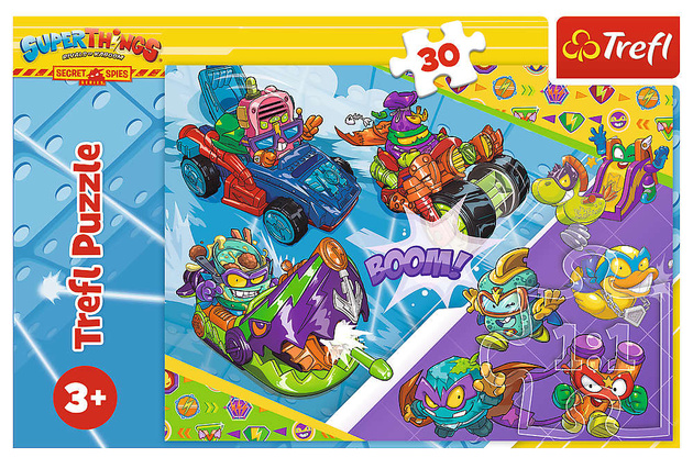 Trefl Puzzle 30 SuperZings Tým superšpionů