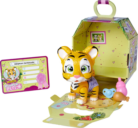 Pamper Petz set Tigger Interaktivní hračka + příslušenství Diaper Gang