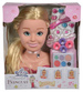 Hlava styling panenka set česání vlasů Make-up Malování Princezna kadeřník + příslušenství Simba