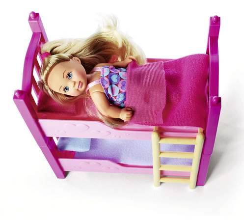 Evi Love Sada 2 panenek a patrové postele + příslušenství