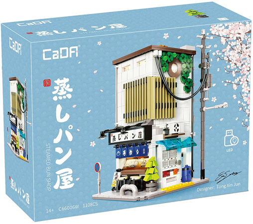 CaDA stavební cihly Japanese Steamed Bun Shop Japanese Steamed Bun Shop 1108 kusů